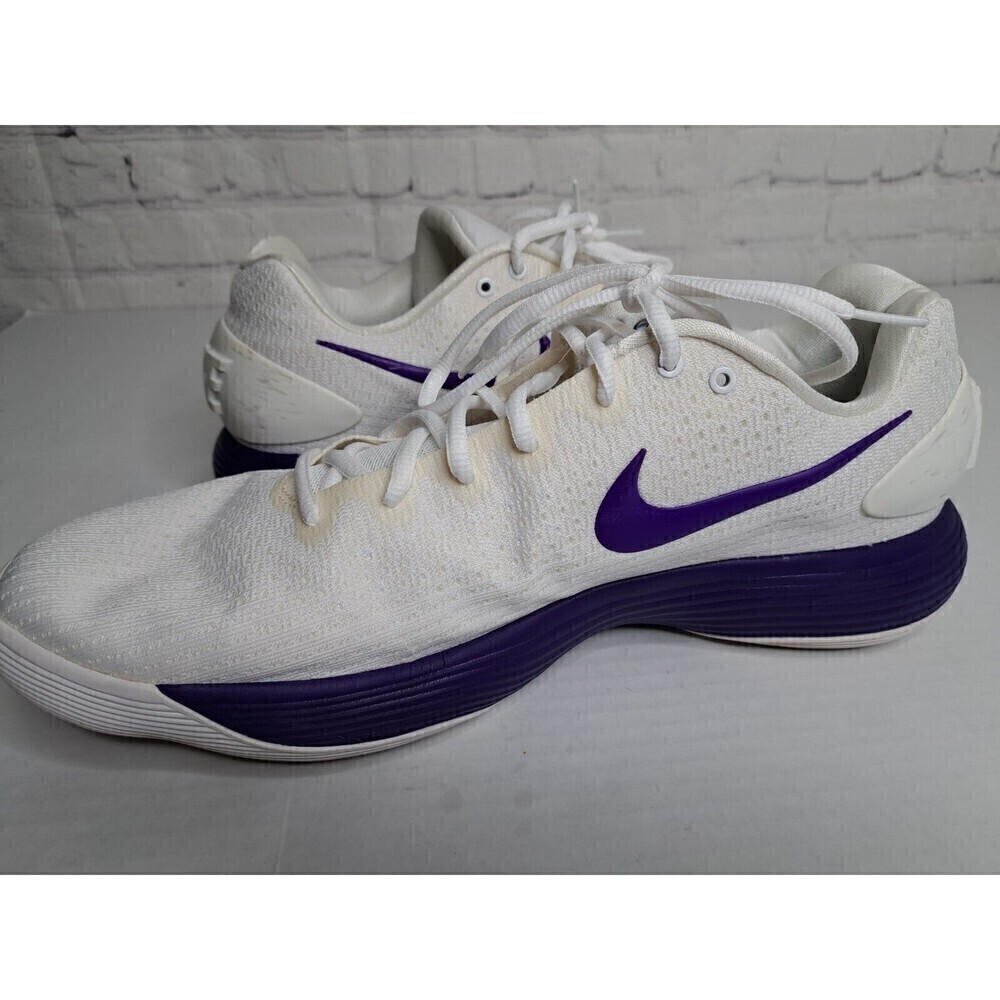 Nike Hyperdunk 2017 Mens Size 16.5 Purple and White Basketball Shoes 942774-118 - Picture 4 of 8